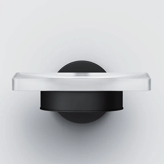 Мыльница стеклянная настенная AM.PM X-Joy A85A34222 черная-3