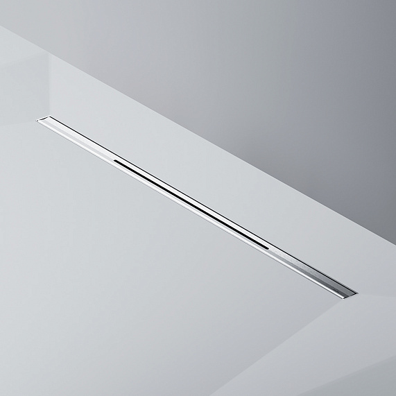 Душевой трап (лоток) 80 AM.PM MasterFlow Slim W01SC-S11-080-05SB комбинированный затвор со стальной матовой решеткой-8