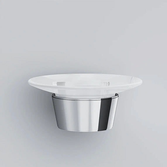 Мыльница стеклянная настенная AM.PM Like A8034200 хром-3