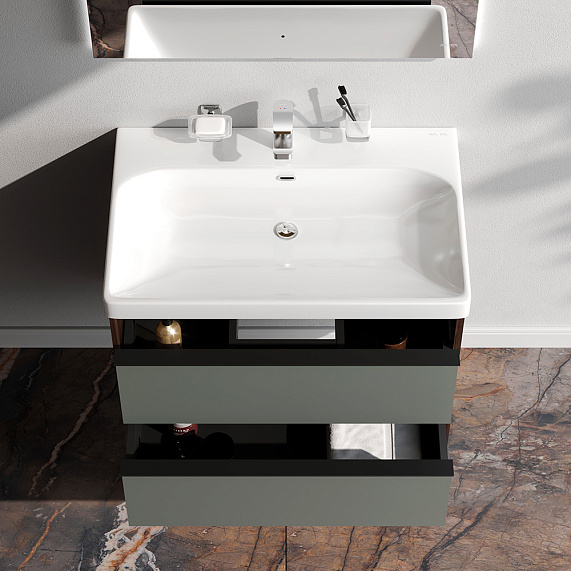 Тумба под раковину 75 AM.PM Stern M7LFHX0752GM под дерево-1