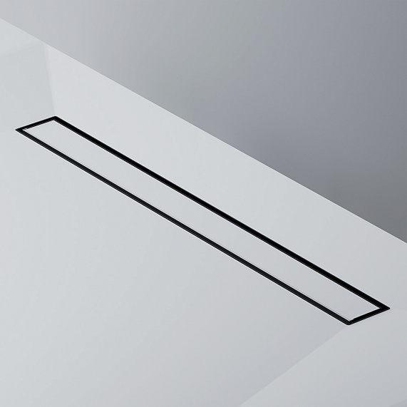 Душевой трап (лоток) 70 AM.PM MasterFlow W01SC-U11-070-04BM комбинированный затвор с черной матовой решеткой под плитку-16