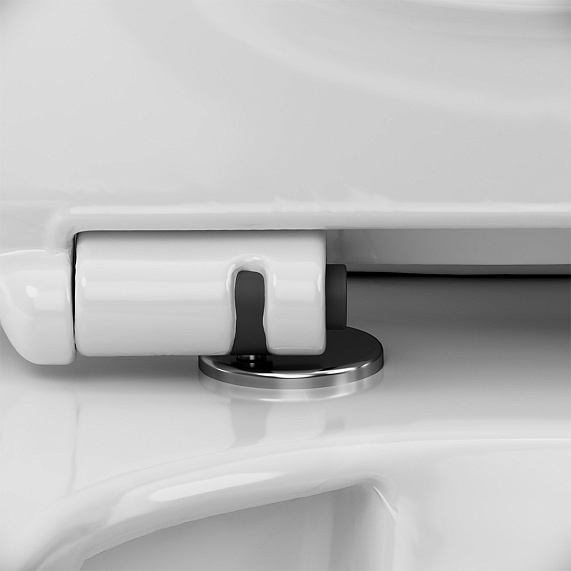 Унитаз-компакт напольный AM.PM Stern C7L8600SC безободковый с сиденьем микролифт, белый-8