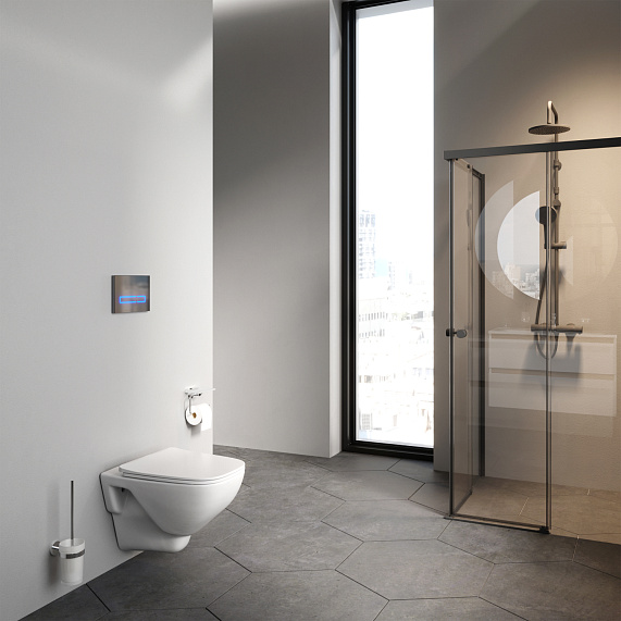 Унитаз подвесной AM.PM X-Joy C851701SC безободковый с сиденьем микролифт, белый-2