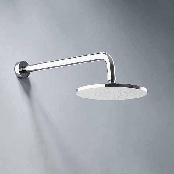 Встраиваемая душевая система Damixa Apollo 947530000 хром: тропический верхний душ, ручной душ-3