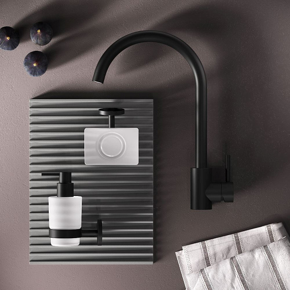 Смеситель для кухни AM.PM X-Joy S F85B07122 высокий, черный-4