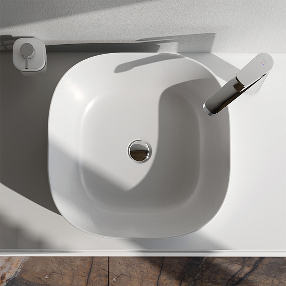 Раковина накладная 43 AM.PM Func M8FWCC30430WG белая-2