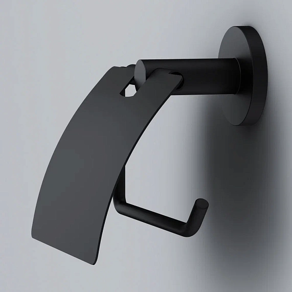 Держатель для туалетной бумаги настенный AM.PM X-Joy A85A341422 черный-3