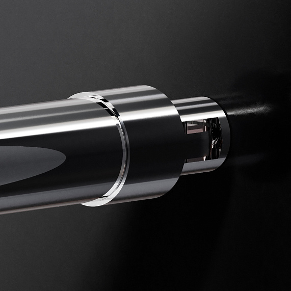 Душевая перегородка 80x195 AM.PM X-Joy W94WI-80-F1-MTE прозрачное стекло, профиль хром-2