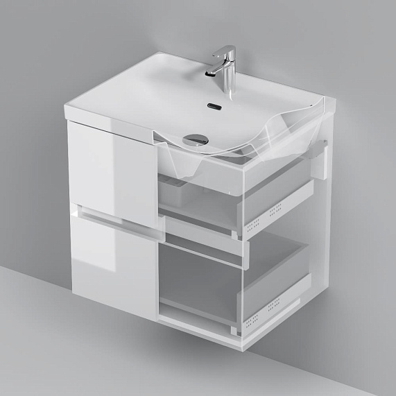 Тумба с раковиной 60 AM.PM Above M9X-FHX0602WG-WCC0600WG подвесная белая глянцевая-6