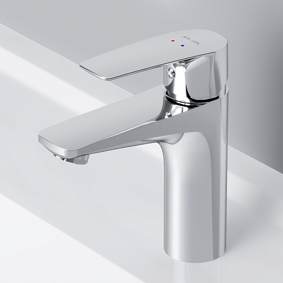 Тумба с раковиной и смесителем 60 AM.PM Gem M90FHX06022WG подвесная белый глянец-1