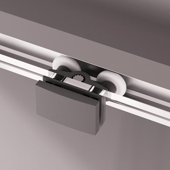 Душевое ограждение без поддона 80x80 AM.PM Above W9XG-403-8080-MT профиль серебристый-10