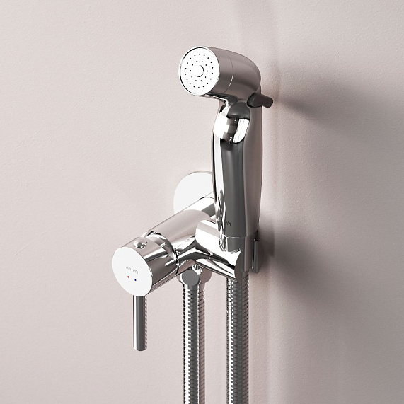 Гигиенический душ со смесителем AM.PM Above F0H9X000 хром встраиваемый-1