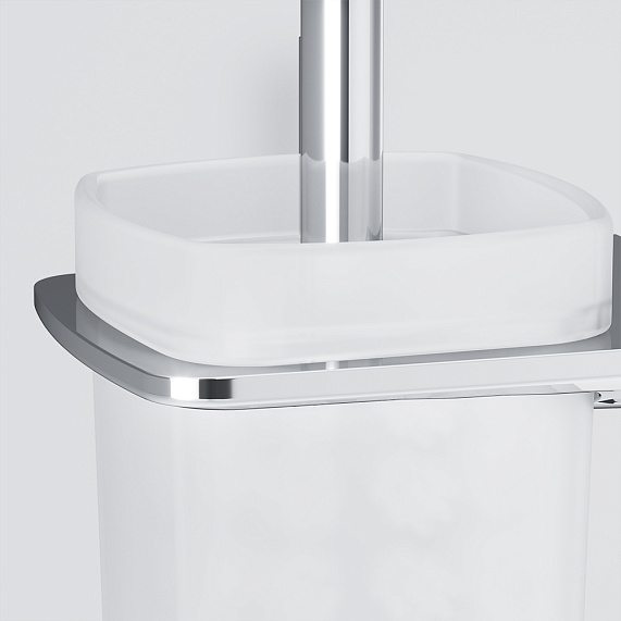 Ершик для унитаза AM.PM Inspire 2.0 A50A33400 со стеклянной настенной подставкой, хром-5