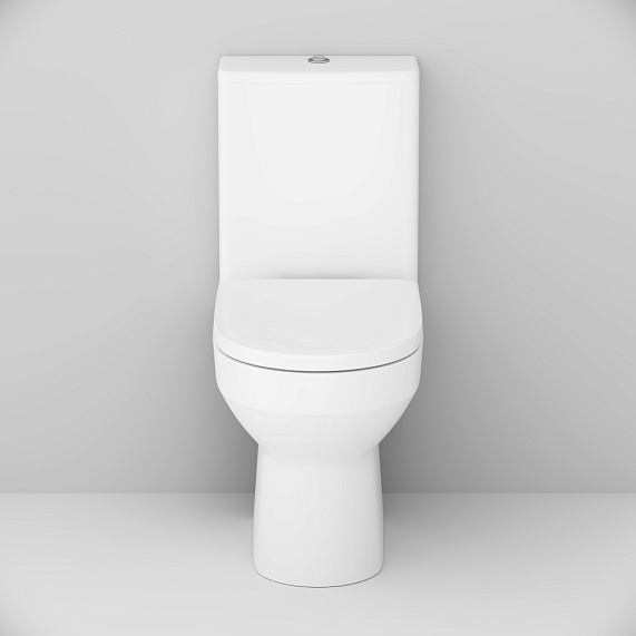 Унитаз напольный AM.PM Spirit 2.0 C708600WH безободковый без сиденья-12