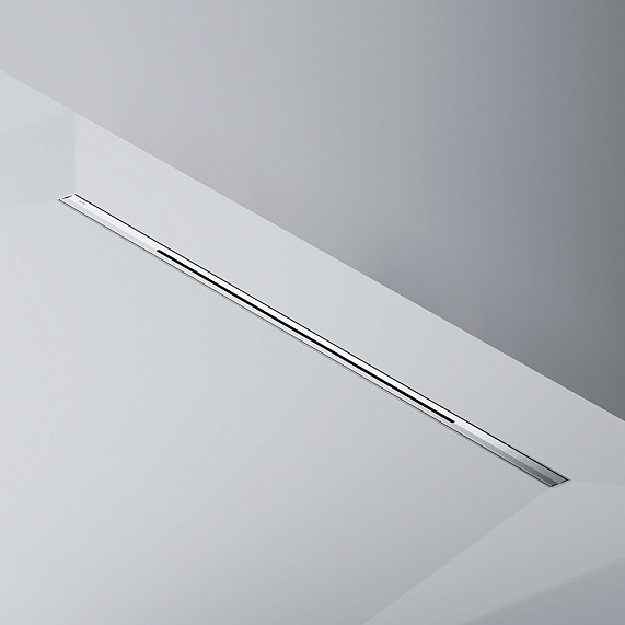 Душевой трап (лоток) 100 AM.PM MasterFlow Slim W01SC-S11-100-05SB комбинированный затвор со стальной матовой решеткой-8