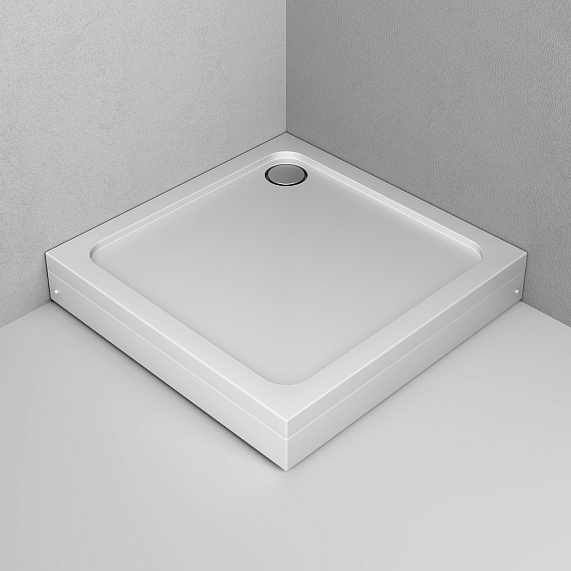 Поддон душевой 100x100 AM.PM Gem W90T-403-100W с сифоном, белый-1