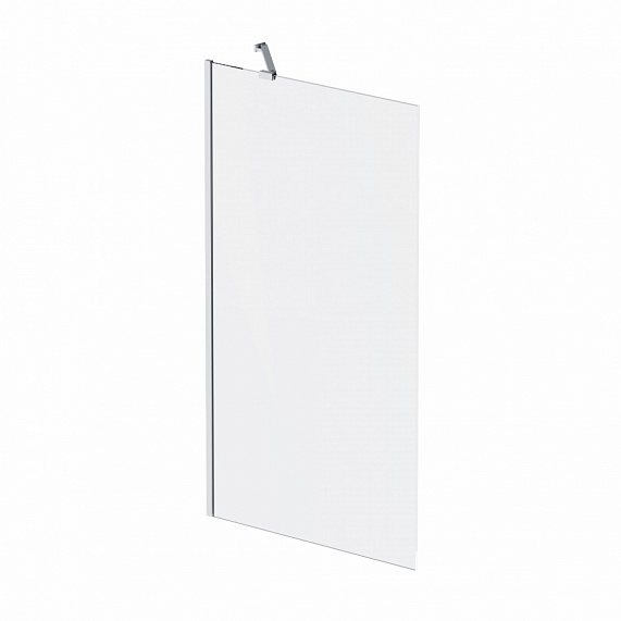 Стеклянная шторка для ванны 80 AM.PM Gem W90BS-080-140CM фиксированная, профиль хром-3