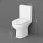Унитаз напольный AM.PM Spirit 2.0 C708600WH безободковый с сиденьем микролифт 58WH, белый