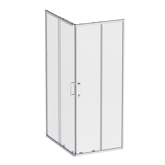 Душевое ограждение без поддона 100x80 AM.PM Above W9XG-403-10080-MT профиль серебристый-14