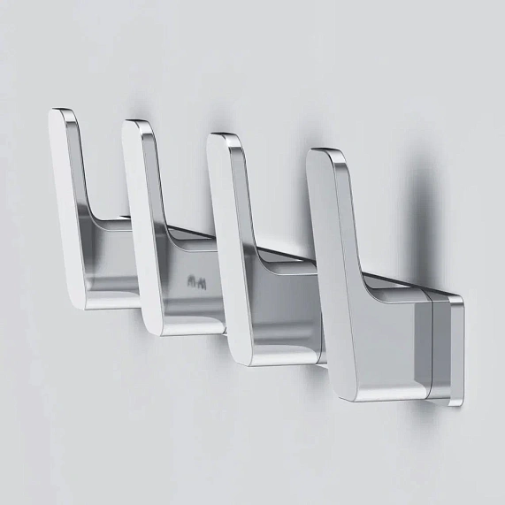 Крючки для полотенец AM.PM Func A8F35900 хром, 4 шт на планке-2