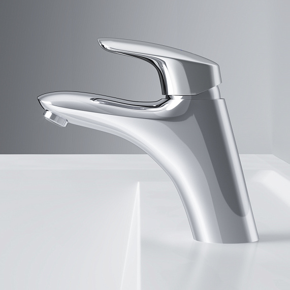 Смеситель для раковины (умывальника) AM.PM Bliss L F5302132 хром-4