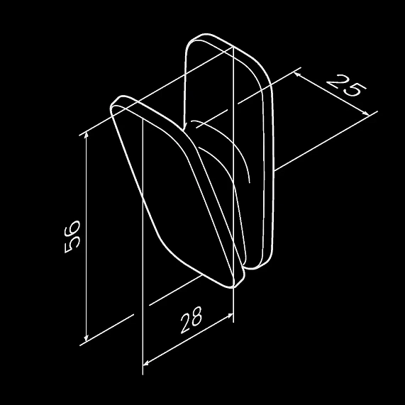Крючок для полотенец AM.PM Inspire 2.0 A50A35500 хром-7