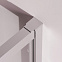 Душевое ограждение без поддона 90x90 AM.PM Above W9XG-401-9090-MT профиль серебристый