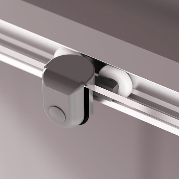 Душевая кабина 120x80 AM.PM Above W9XC-403-12080MT профиль серебристый, низкий поддон-7