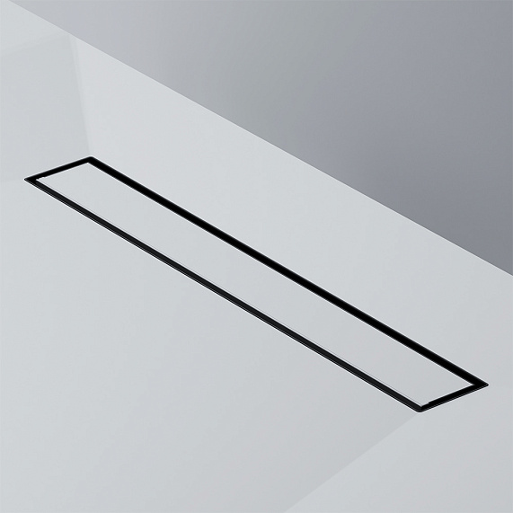 Душевой трап (лоток) 50 AM.PM MasterFlow W01SC-U11-050-04BM комбинированный затвор с черной матовой решеткой под плитку-16