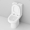 Унитаз напольный AM.PM Spirit 2.0 C708600WH безободковый с сиденьем микролифт 58WH, белый