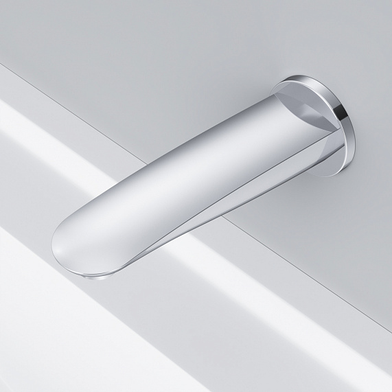 Встраиваемая душевая система AM.PM Like хром: тропический верхний душ, излив, модуль MultiDock-2