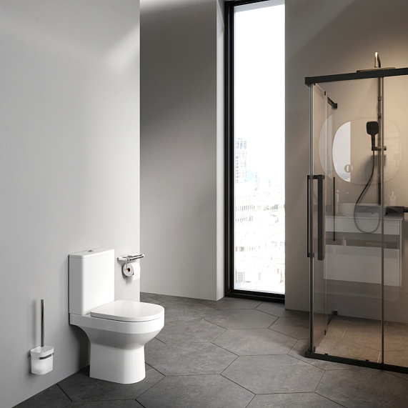 Унитаз напольный AM.PM Spirit 2.0 C708600WH безободковый без сиденья-2