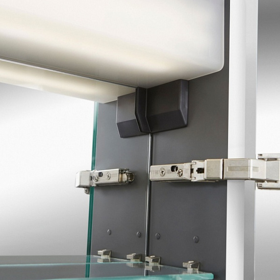 Шкафчик с зеркалом в ванную 80 AM.PM Sensation M30MCR0801WG правый белый глянец-2