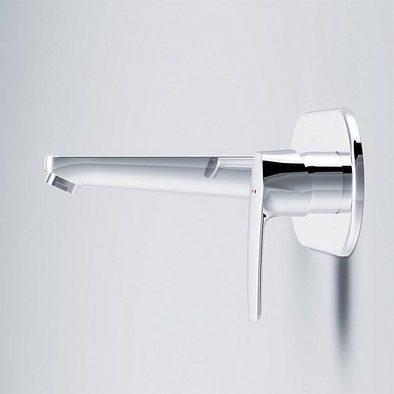 Смеситель для раковины (умывальника) AM.PM Gem F90A72200 хром встраиваемый-3