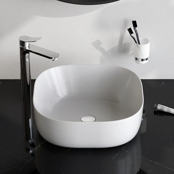 Раковина накладная 43 AM.PM Func M8FWCC30430WG белая-4