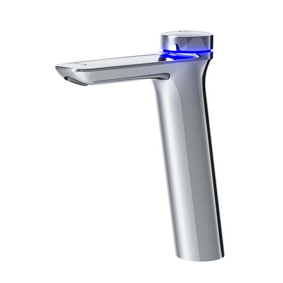 Смеситель для раковины (умывальника) AM.PM Inspire 2.0 F50A92400 высокий с термостатом, электронный, хром-7