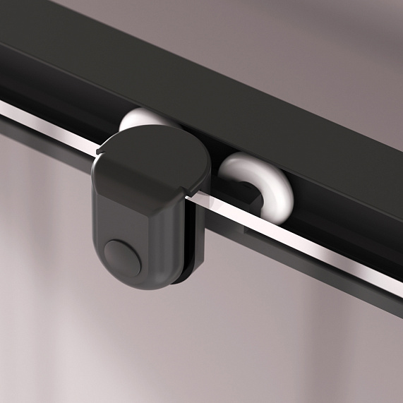 Душевая кабина 90x90 AM.PM Above W9XC-403-9090BT профиль черный матовый, низкий поддон-8