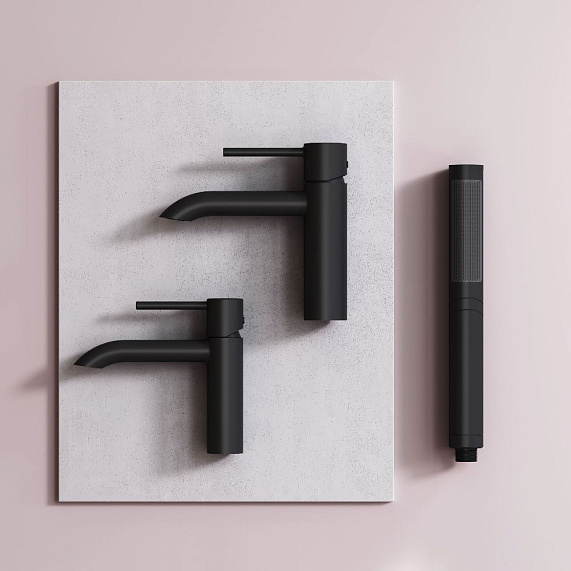 Смеситель для раковины (умывальника) AM.PM Libre F6002222 черный-4