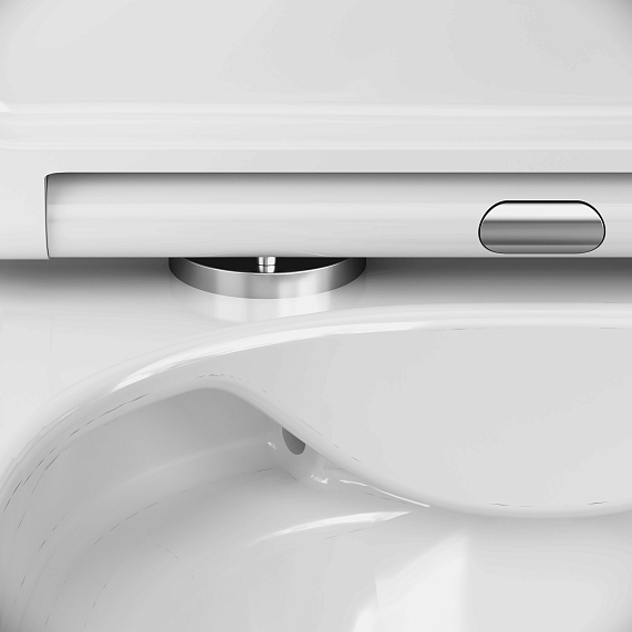 Унитаз подвесной 49 AM.PM Stern C7L1700LMSC с сиденьем микролифт, белый-8